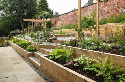 Modern Garden With A Rustic Twist Modern Garden By Yorkshire Gardens
