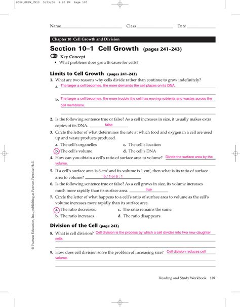Mitosis coloring worksheet answer key awesome cell division and. worksheet. Cell Growth And Division Worksheet. Grass Fedjp ...