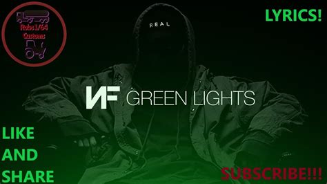Nf Green Lights Lyrics Youtube
