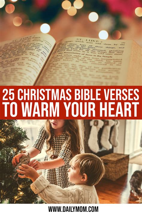 25 Christmas Bible Verses To Warm Your Heart Read Now