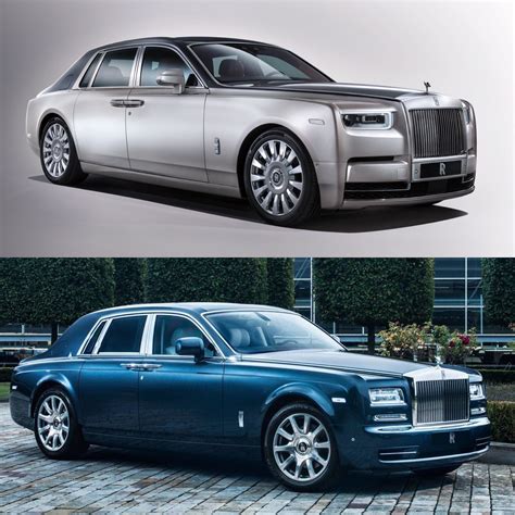 Photo Comparison Rolls Royce Phantom Viii Vs Rolls Royce
