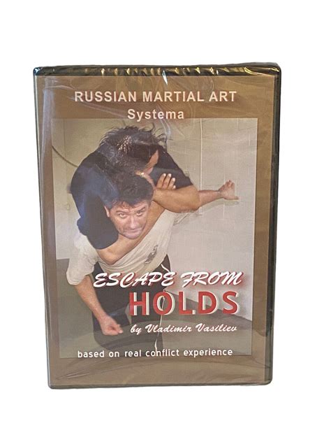russian martial art systema escape from holds dvd vladimir vasiliev new sealed ebay