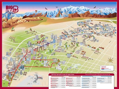 Official Route Monorail Map Of The Las Vegas Monorail Vlr Eng Br