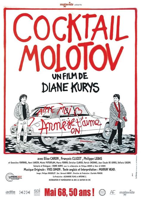 Claude Diane Kurys Cocktail Molotov Yves Simon Critique Cinema