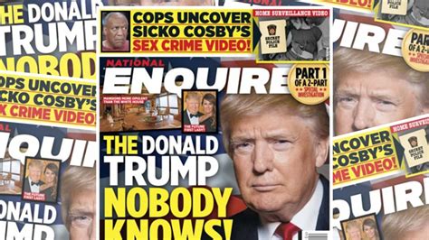 National Enquirer Caught Trump His Mistress