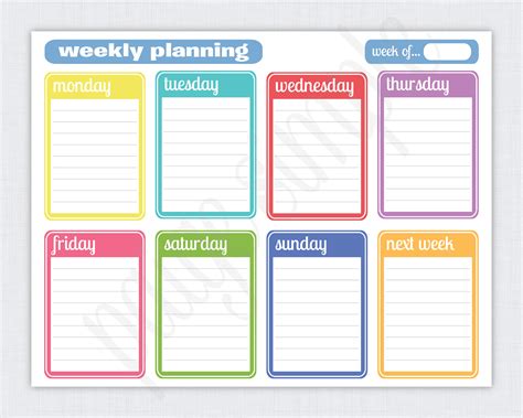 9 Best Images Of Daily Planner Pdf Printable Free Printable Daily