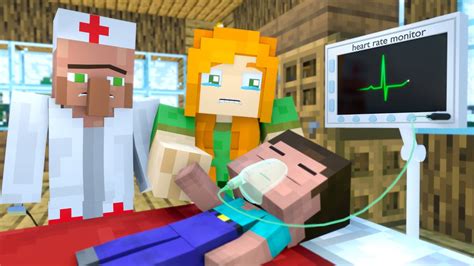 The Minecraft Life Of Steve And Alex Replacemen Minecraft Animation Youtube