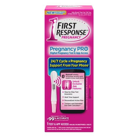 First Response™ Unveils First Ever Bluetooth® Smart Enabled Pregnancy