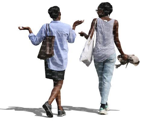 two black women walking and talking - VIShopper