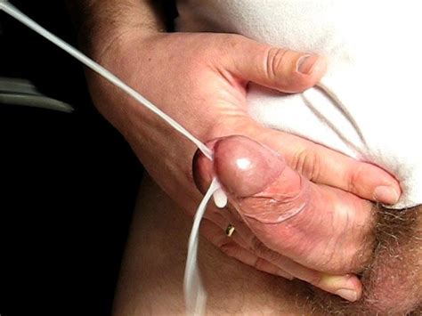 Jerk Off Using A Cock Vibrator Strong Spurts Spritzing