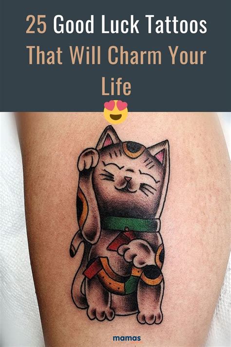 25 Lucky Tattoos That Really Know How To Charm A Life Lucky Tattoo