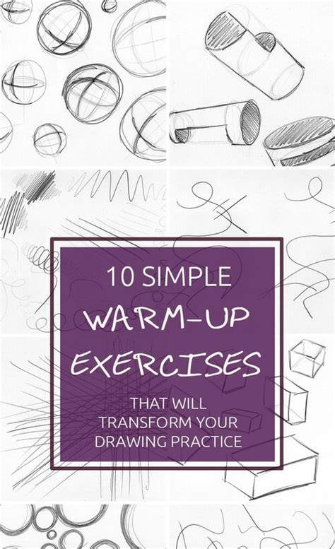 12 Simple Warm Up Exercises That Will Transform Your Drawing Practice