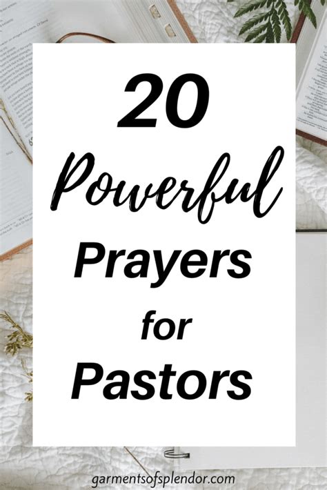 20 Powerful Prayers For Pastors And Church Leaders