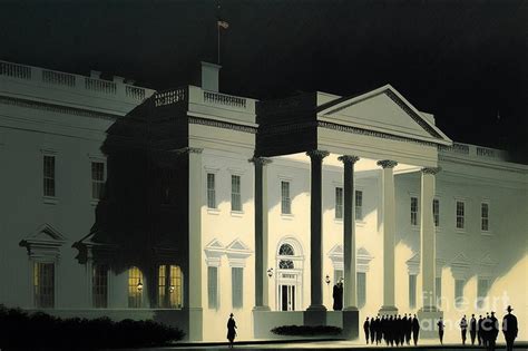 The White House Digital Art By Stephen Wheeler Fine Art America
