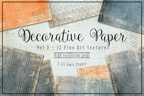 Retired Decorative Paper Vol 5 2 Lil Owls Studio