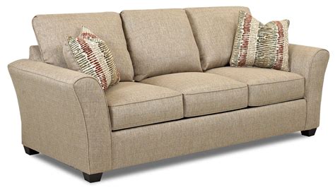 Transitional Dreamquest Queen Sleeper Sofa By Klaussner