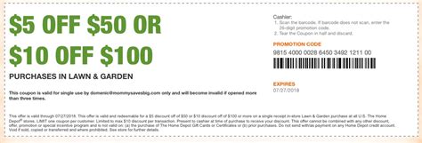 This may vary based on brands. Home Depot Coupons In Store (Printable Coupons) - 2019