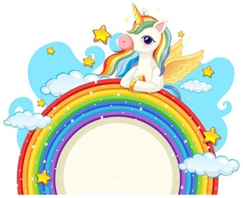 Download Cute Unicorn Over Rainbow For Free Baby Zebra Drawing