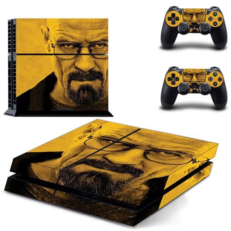 Breaking Bad Ps4 Skin Sticker For Sony Playstation 4 Console 2pcs