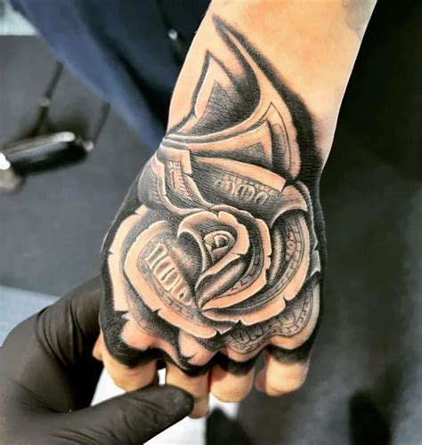 43 Money Rose Tattoo Ideas To Flaunt In 2023