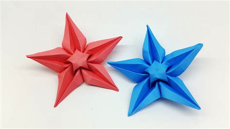 Colors Paper How To Make Paper Star Easy Origami Star Diy Paper