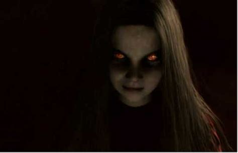 Scary Little Girl In The Dark