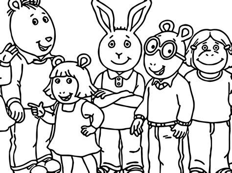 ️arthur Pbs Coloring Pages Free Download