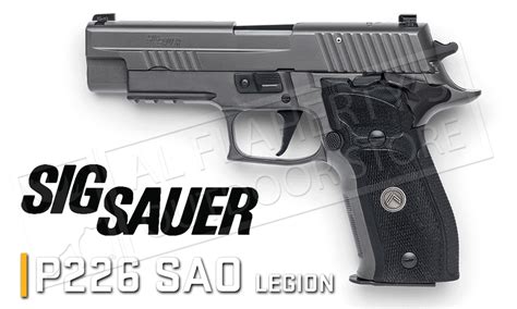 Sig Sauer Handgun P226 Legion 9mm Sao Al Flahertys