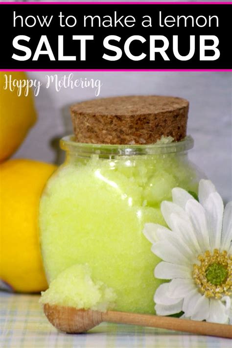 Learn How To Make The Best Exfoliating Salt Scrub In This Easy Diy