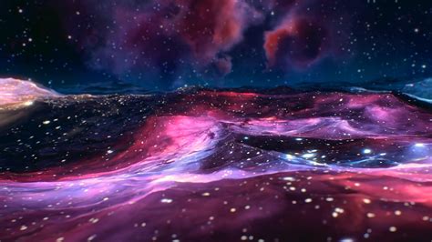 Liquid Space Nebula Live Wallpaper