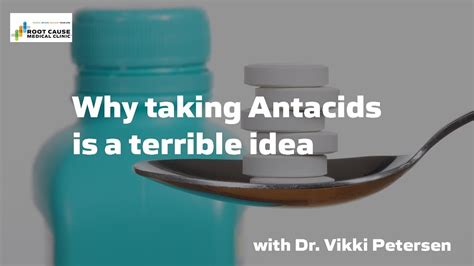 why taking antacids is a terrible idea