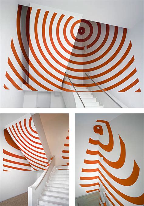 Anamorphic Illusions By Felice Varini Daily Design Inspiration For