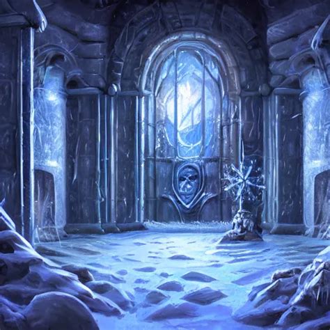 A Frozen Throne Room Art Station Stable Diffusion Openart