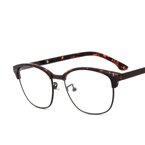 Nerdy Horn Rim Vintage Retro Acetate Full Rim Optical Prescription Eyeglasses Frames Men Women