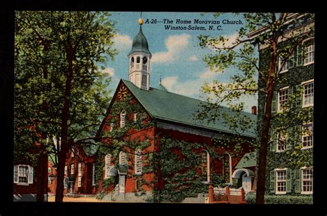 Winston Salem The Home Moravian Church Moravians This Is One Of