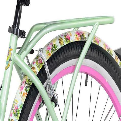 Girls Bike Vintage Bicycle Beach Cruiser Floral Womens