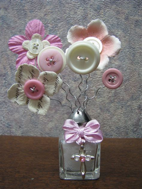 Button Bouquet I Made Whimsicallee Saltshakerbuttonbouquets