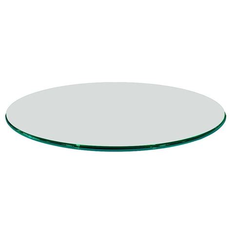 Glass Table Top 60 Round 1 4 Thick Beveled Polish Tempered