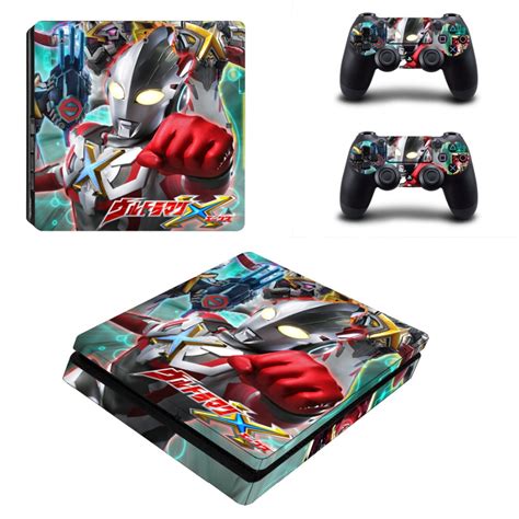 Ultraman Ps4 Slim Skin Sticker Decal For Playstation 4 Console And