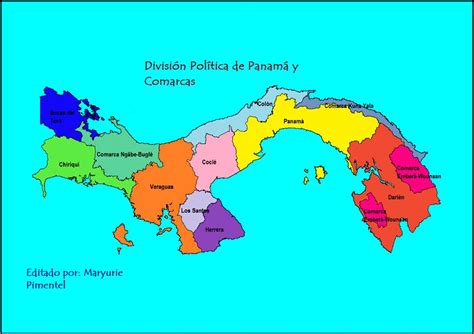 Division Politica De Panama
