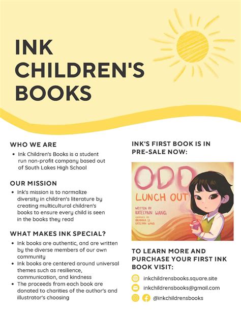 Ink Childrens Books — Fox Mill Pta