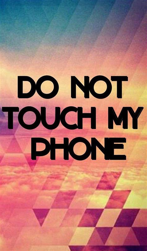 Anime Wallpaper Dont Touch My Phone Dont Touch My Computer