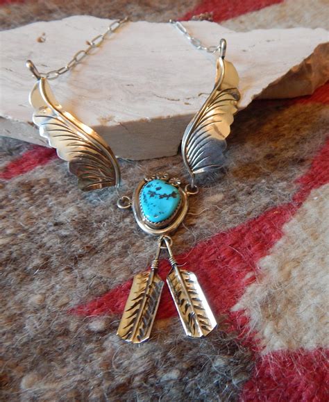 Turquoise Necklace Native American Navajo Southwest Jewelry