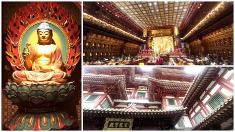 Buddha Tooth Relic Temple Singapore 4k Youtube