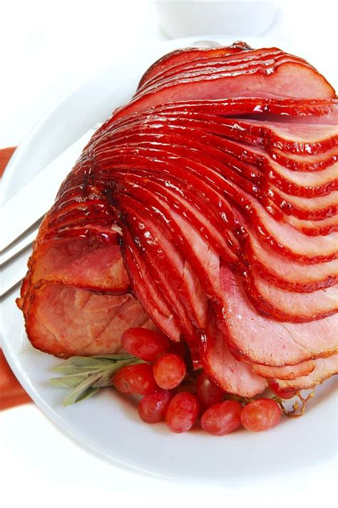 Dijon Maple Glazed Spiral Ham Kitchme Homemade Ham Glaze Leftovers