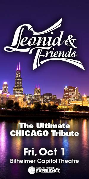 Leonid And Friends The Greatest Chicago Tribute Band In The World Cra