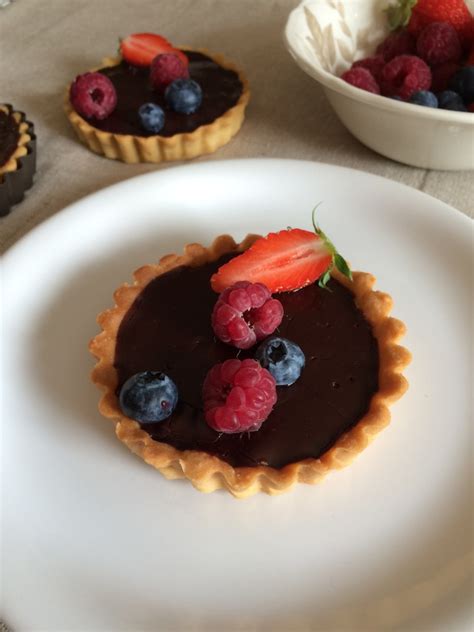 Tartelette au chocolat praliné croustillant