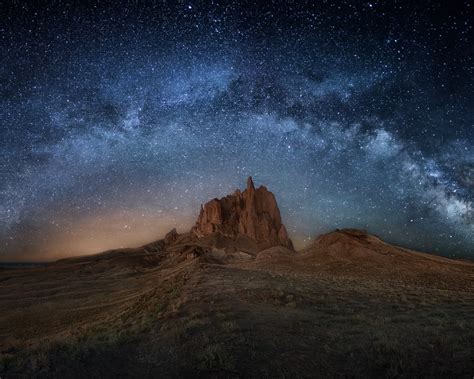 1280x1024 Rock Landscape At Milky Way Night 1280x1024 Resolution