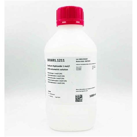 Sodium Hydroxide Caustic Soda Size 01Ν