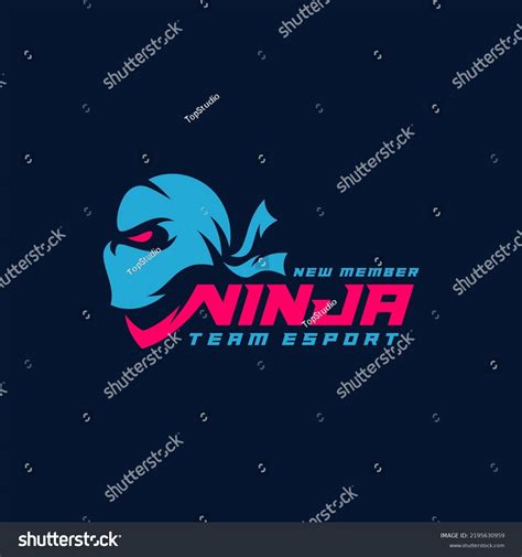 Ninja Logo Vector Template Creative Ninja Stock Vector Royalty Free